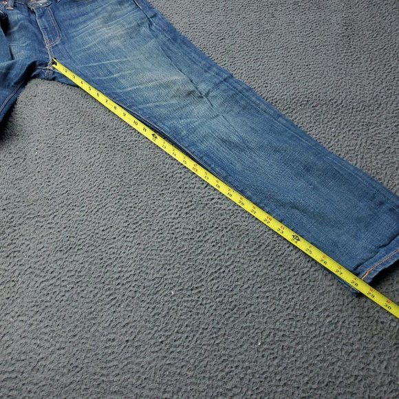 Levis 510 Jeans Denim Blue Cotton Mens 34 x29 - Picture 7 of 7